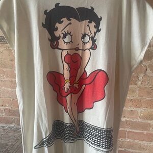VTG 1985 Betty Boop T-Shirt Size Osfa Single Stitch King Features Syndicate RARE